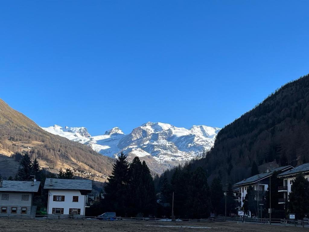 The Snow - Appartamento Panoramico Con Balcone Champoluc Exterior photo